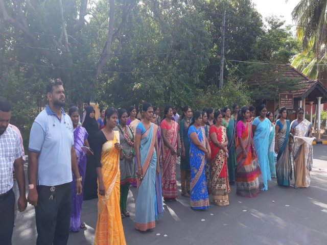 Batch Wearing Programme for Anti-Drugs Week Campaign – 24.06.2019